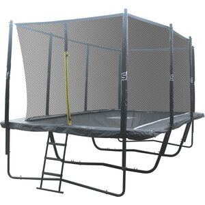 Isport Air Black 5,8 x 4 m 144 jousta trampoliini turvaverkolla